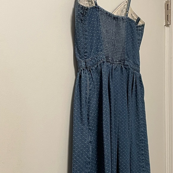 Free People Denim Bustier Dress - Picture 6 of 6